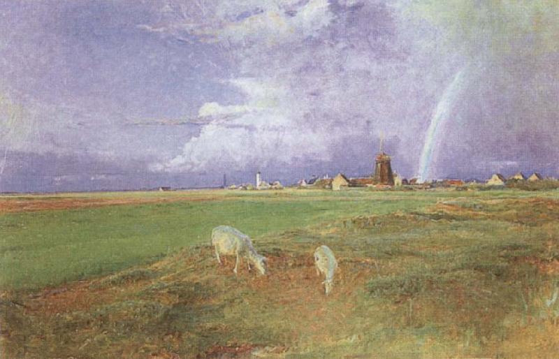 Viggo Johansen Near Skagen after a Strom